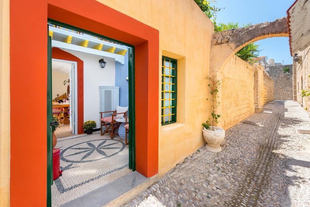 Вилла Giorgos' Old Story 2Bed Stone House With Private Hamam In The Old Town Родос Экстерьер фото